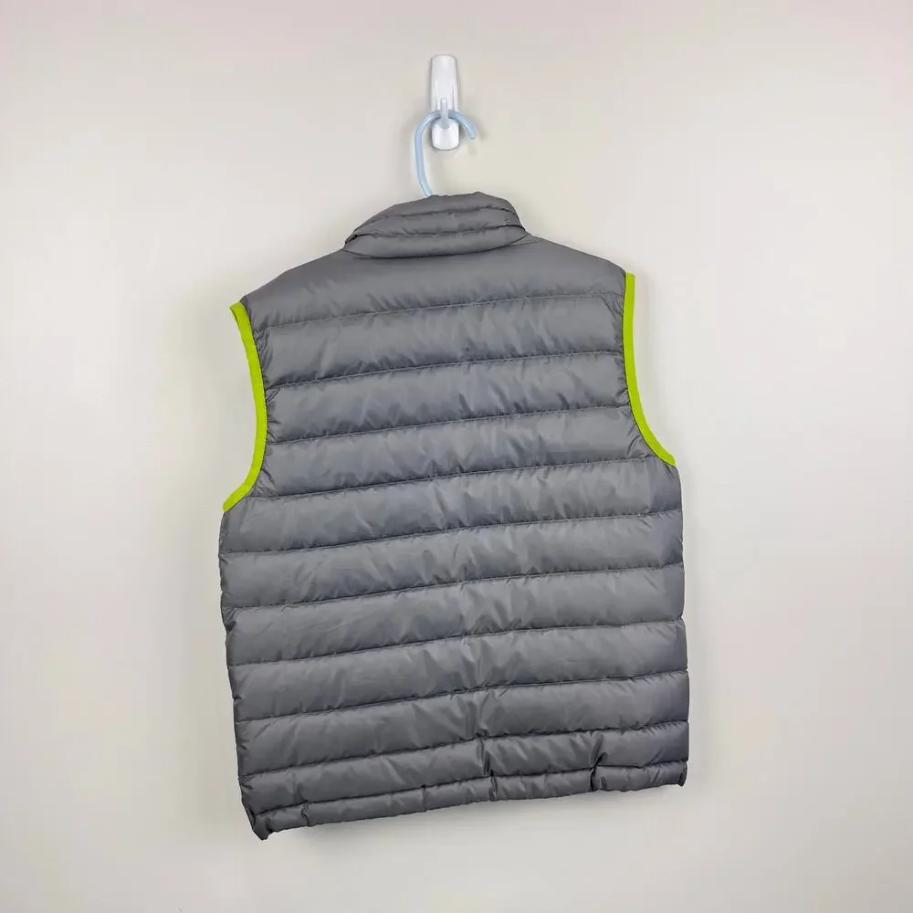 Patagonia Boys' Down Sweater Vest Feather Grey S 7-8